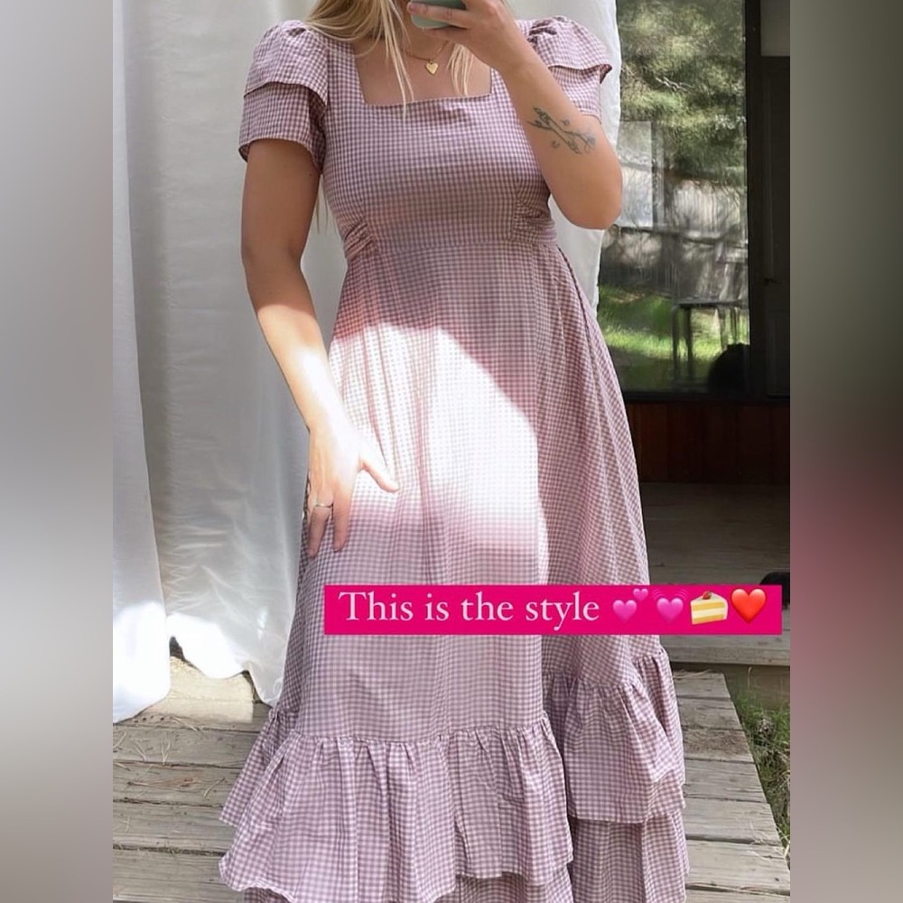Honeydove Vintage Prairie Dress size small